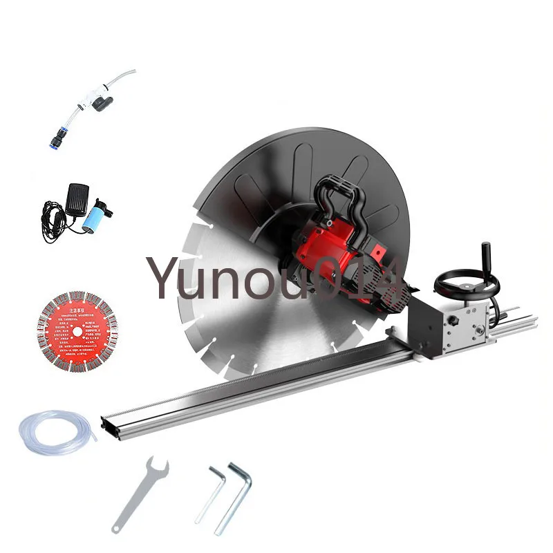 Electric Wall Cutting Machine, Slotting Machine, Saw, 650mm Blade, Doorway, Concrete Doors, Windows, 220V