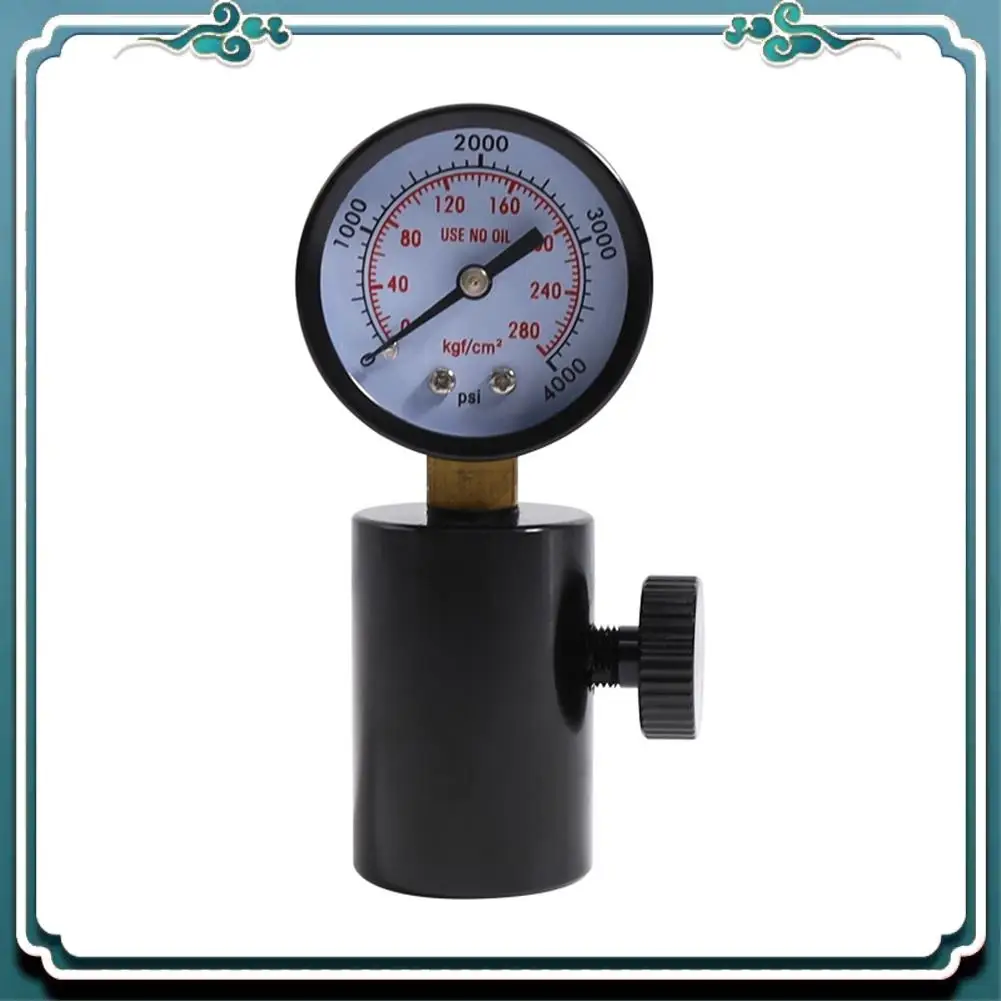 Reliable New Air Tank Pressure Checker For Scuba Diving With 4000 PSI Gauge Regulator Tester Alat Test