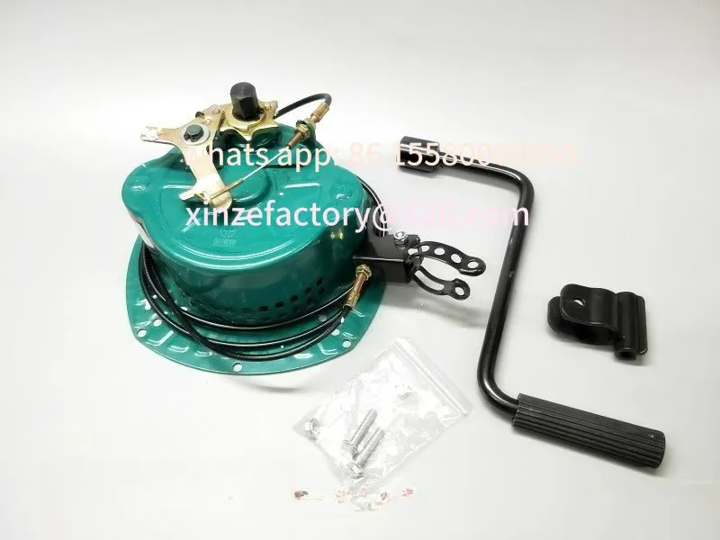 Customizable spring tiller Hand-cranked, no pull required.