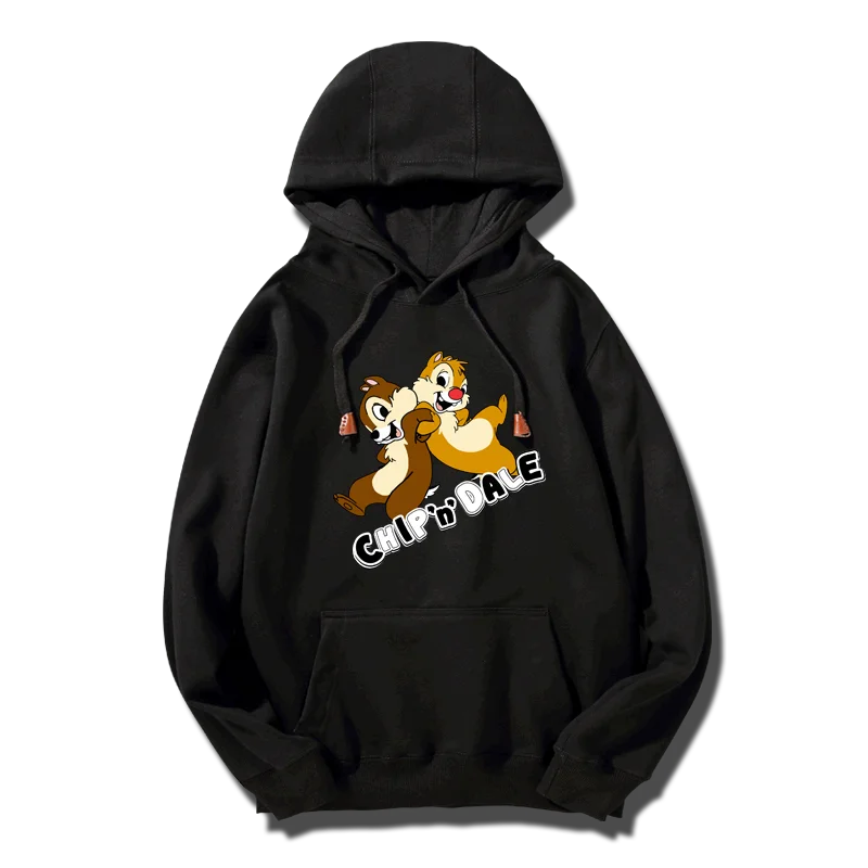 Spring and Autumn new style Parent child Hoodie Disney Cartoon Anime Chip \'n\' Dale cute periphery A family of three Hoodies