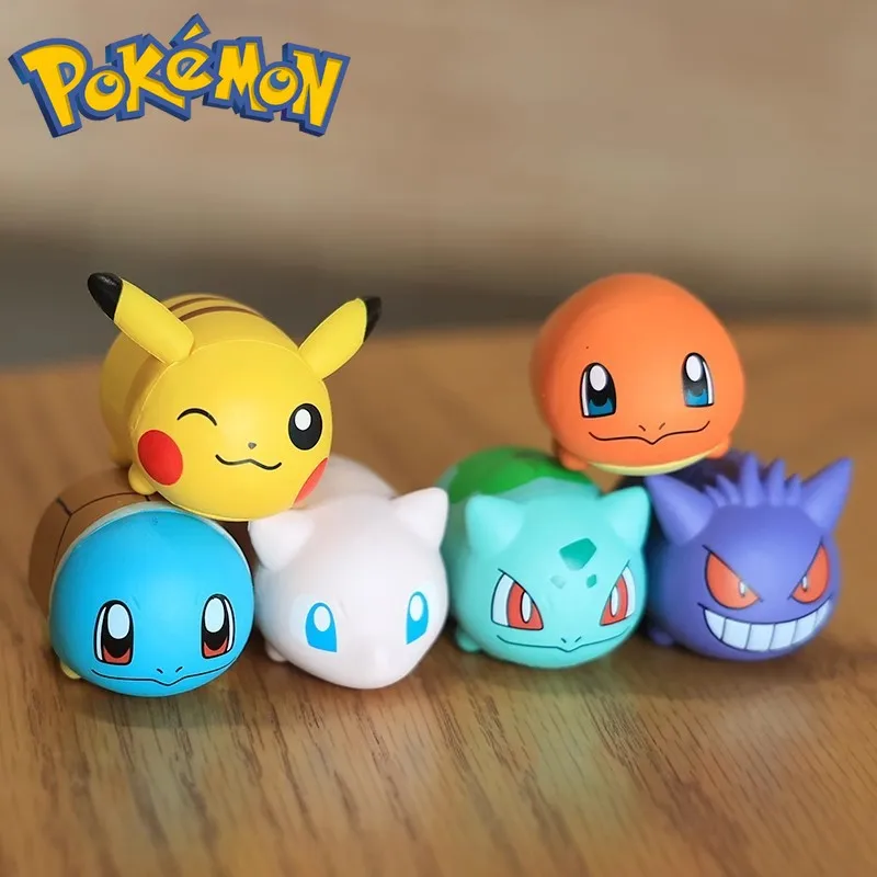 Pokémon apilable Funko Pop! Figuras - Bulbasaur, Pikachu, Charmander Juego de juguetes de vinilo coleccionables para exhibición y regalos