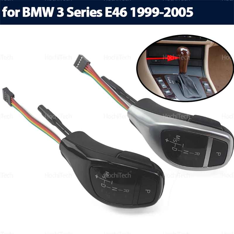 

For BMW 3 Series E46 1999-2005 Thumb Gear Shift Knob Car LED Handles Gear Shift Knob Lever Stick Head Replacement