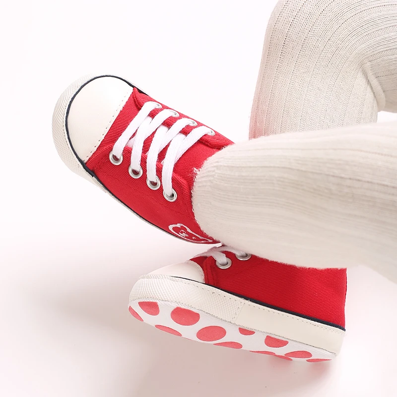 Sepatu Bayi Baru Lahir Bayi Laki-laki Perempuan First Walker, Sepatu Bayi Sol Karet Lembut Sepatu Balita Anti-selip High-Top Fashion