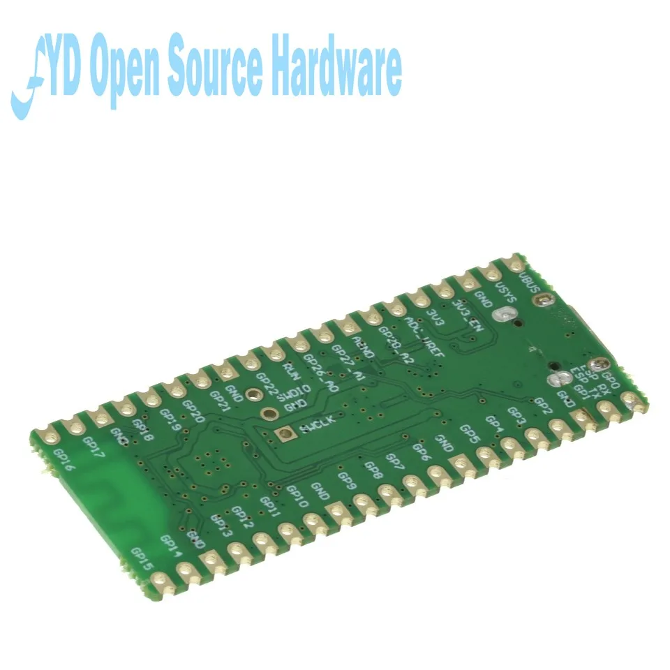 for Raspberry Pi Pico W Board TYPE-C RP2040 Dual-Core ARM Low-Power Microcomputers High-Performance Cortex-M0+ Processor