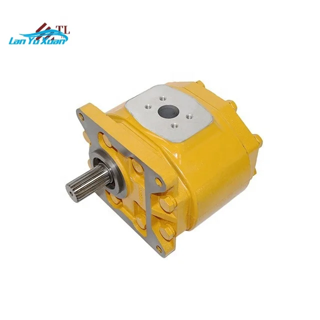 Bulldozer accessories hydraulic transmission gear pump assembly 16Y-75-24000 705-21-32051 07433-71103 suitable for Shantui SD16