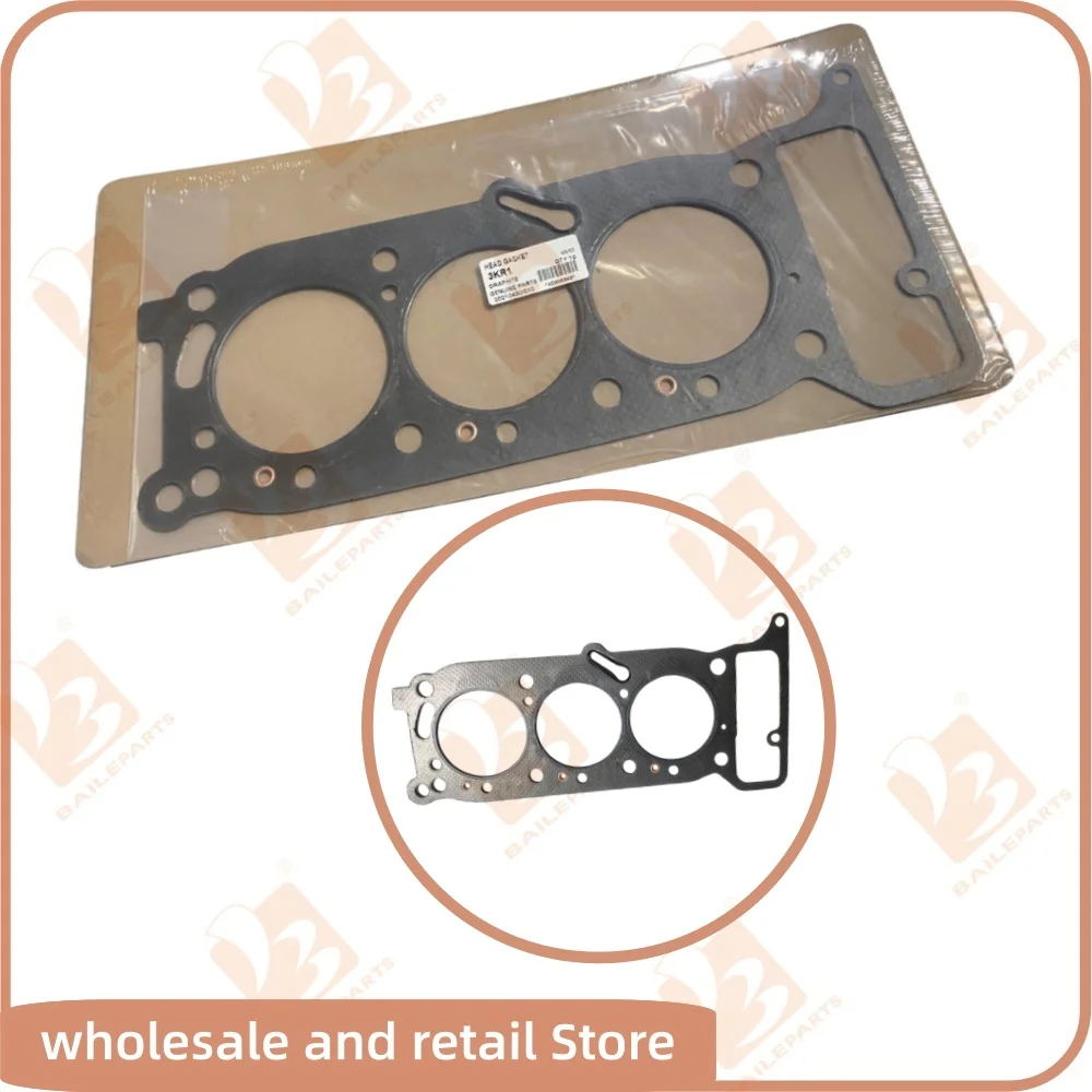 

Для Isuzu 3KR1 прокладка головки блока цилиндров, комплект для ремонта, детали двигателя