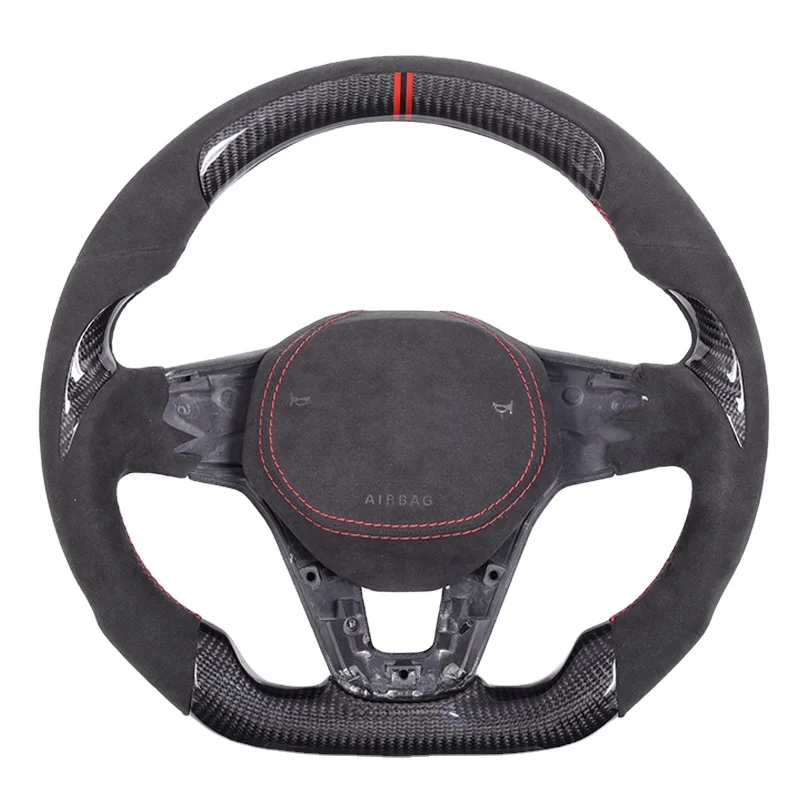 

custom plain weave carbon fiber steering wheel for Benz