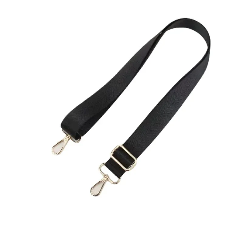 New Nylon Shoulder Solid Color Widened And Thickened Shoulder Strap Crossbody Bag Strap Replaceable Bag Shoulder