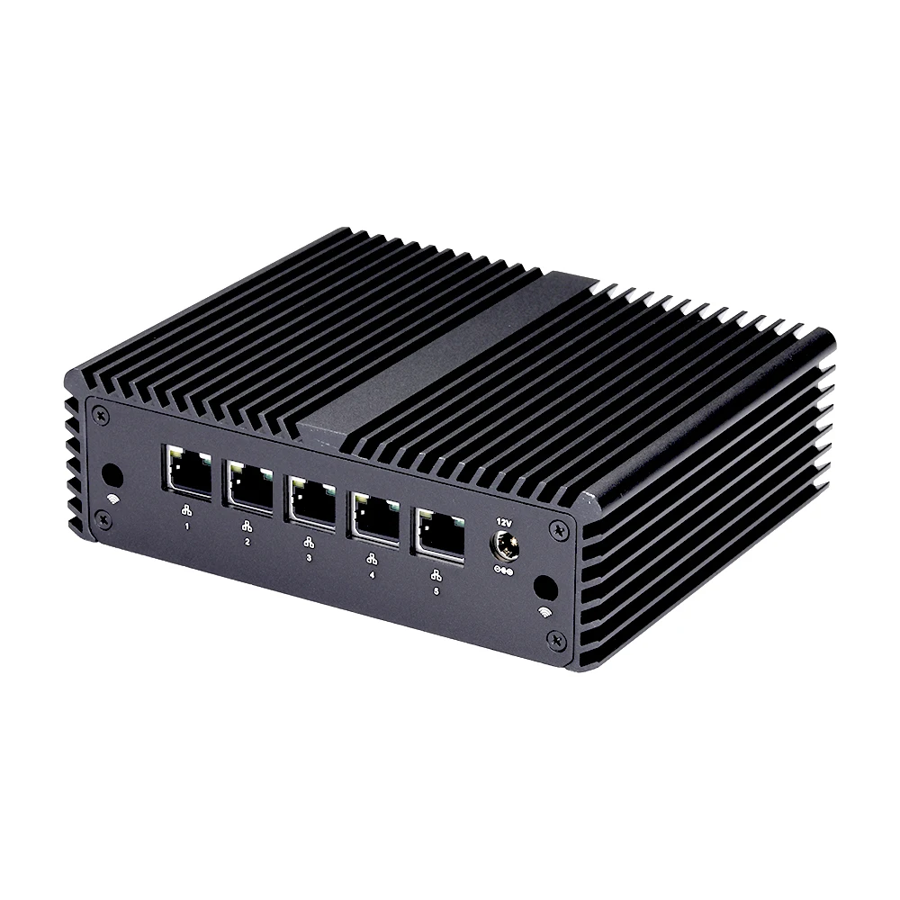 Imagem -03 - Qotom Mini pc I225-v b3 2.5g Lan N4000 J4125 Pfsense Firewall Router Mini pc Q750g5