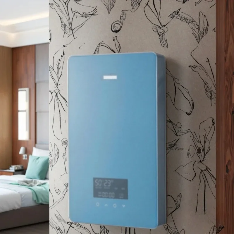 8500W Smart Instant Water Heater Electric Boiler Light Emitting Diode Temperature Display Home Hotel Shower Hot Water