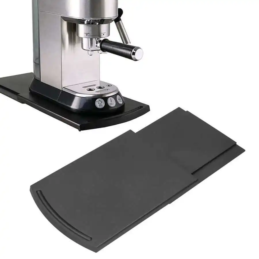 Versatile Movable Coffee Tray 25 Lbs Coffee Maker Caddy Sliding Tray Stand Kitchen Accessories