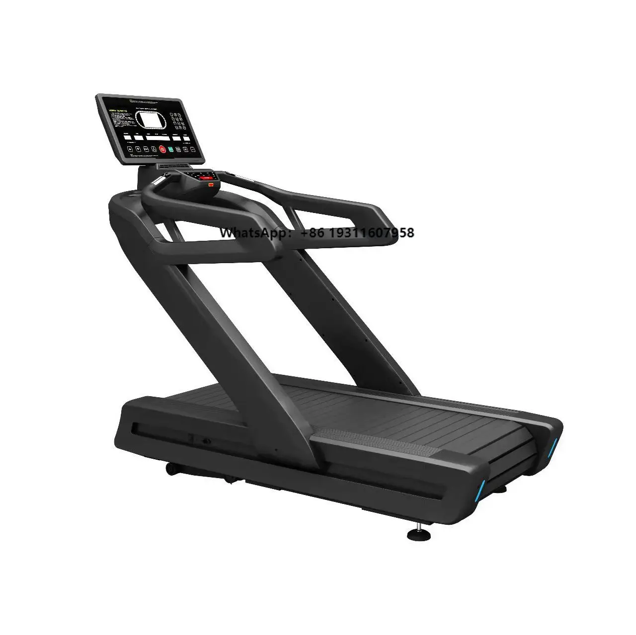 Máquina cardio profesional Woodway, corredor de aire curvo, equipo de gimnasio MND, cinta de correr sobre orugas para gimnasio