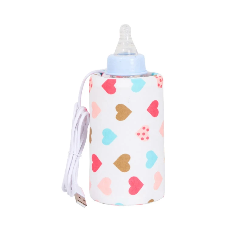 Portable Usb Milk Bottle Water Warmer Insulated Bag Baby Nursing Bottle Bag Heat Freshness Preserved Feeding Bottle Tote Bag