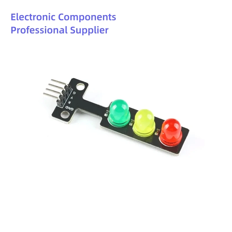 10pcs/1pc Mini 5V Traffic Light LED Display Module for Arduino Red Yellow Green F5 5mm LED RGB -Traffic Light DIY Electronic Kit