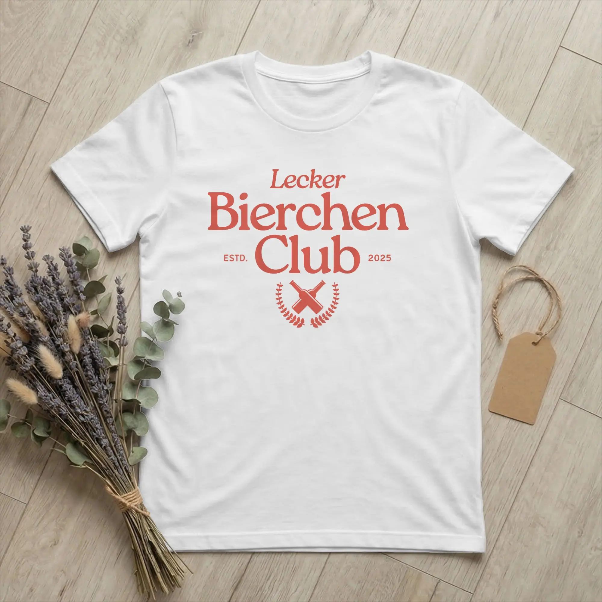 Men Lecker Bierchen Club Beer T Shirt Malle Daydrinking 100% Cotton merch Short Sleeve Round Collar Tee Shirt Gift Idea T-Shirts