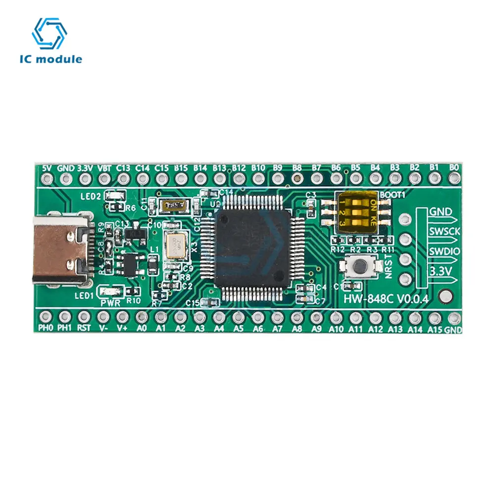 STM32F401 Placa de desarrollo STM32F401CCU6 STM32F4, placa de aprendizaje para Arduino