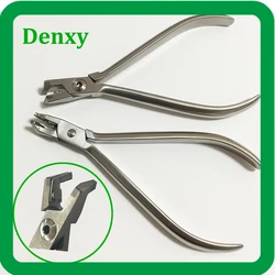 Denxy-1pc-Flat Distal End Cutter-High Quality-Orthodontic Pliers Ligature Cutter Dental Pliers Bracket Orthodontic Arch Wire