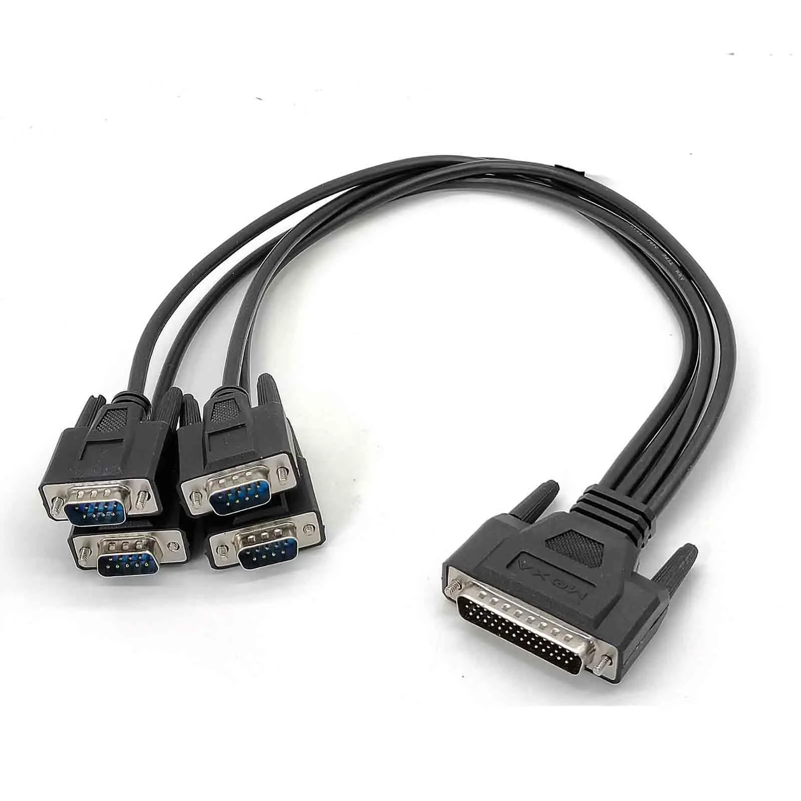DB9 to DB44 Adapter Cable, 9 Pin Male to 44 Pin Female Serial Port Converter Cable 0.5m/1.6ft for Industrial Equipment