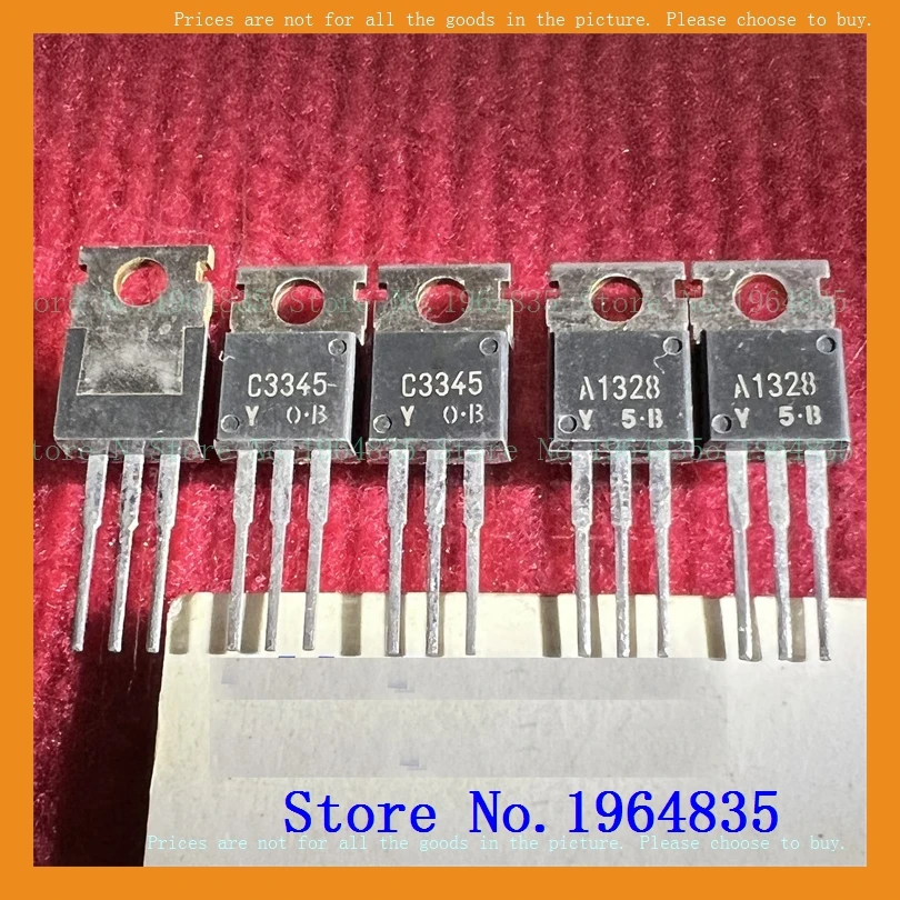 2pcs/lot=a pair 2SA1328 2SC3345 TO-220