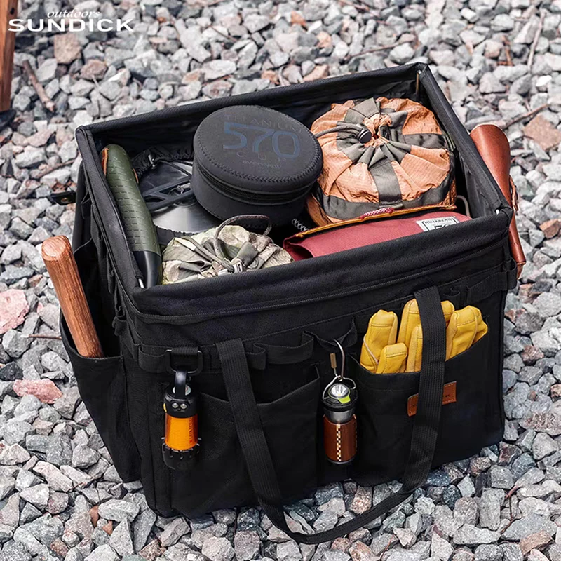 Outdoor Covered Storage Bags, Portable Camping and Picnic Tool Storage Bags, Garden Tool Bags, Thickened Material