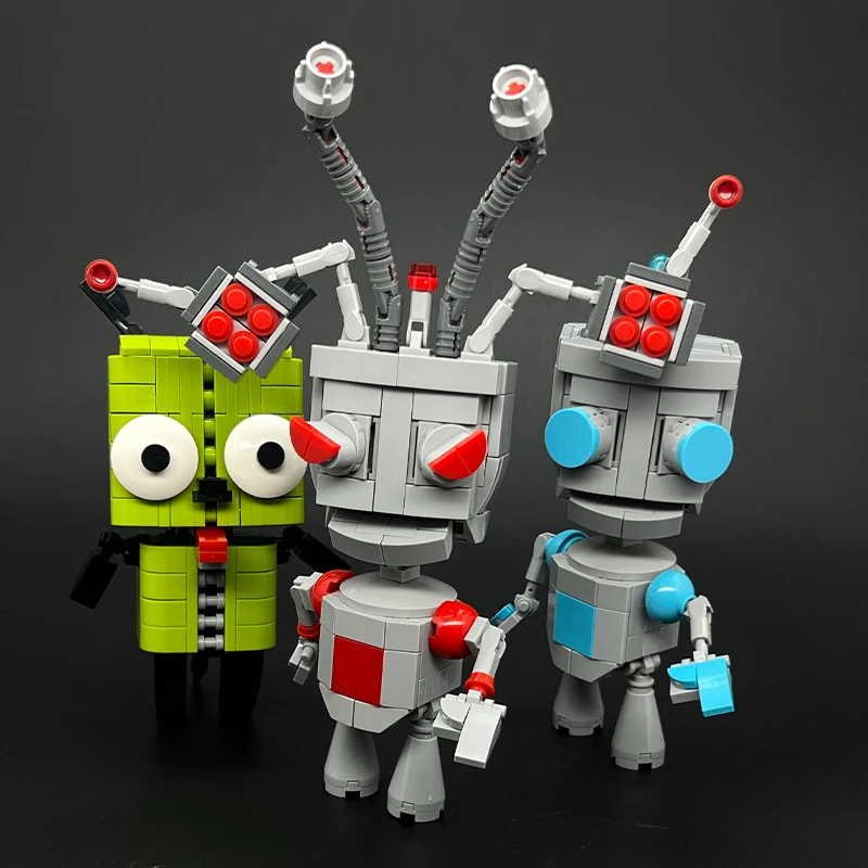 

Alien Robot Dog Creative Model Building Blocks Kit Toys Collection Ornaments for Enthusiasts & Children Christmas Birthday Gift