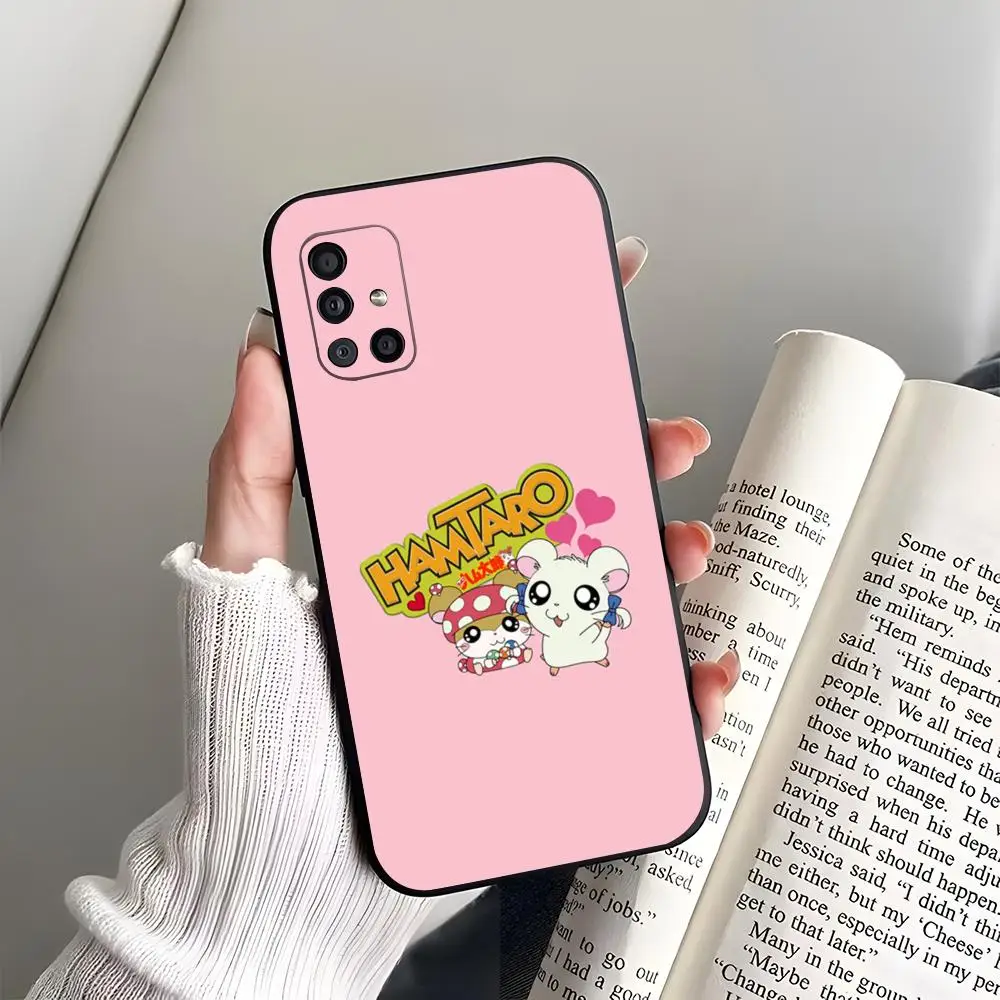 Hamtaro Hamster Phone Case For Samsung S26 S25 S24 S23 S22 Ultra Plus Fe A57 A37 A17 A27 5G Silicon Cover