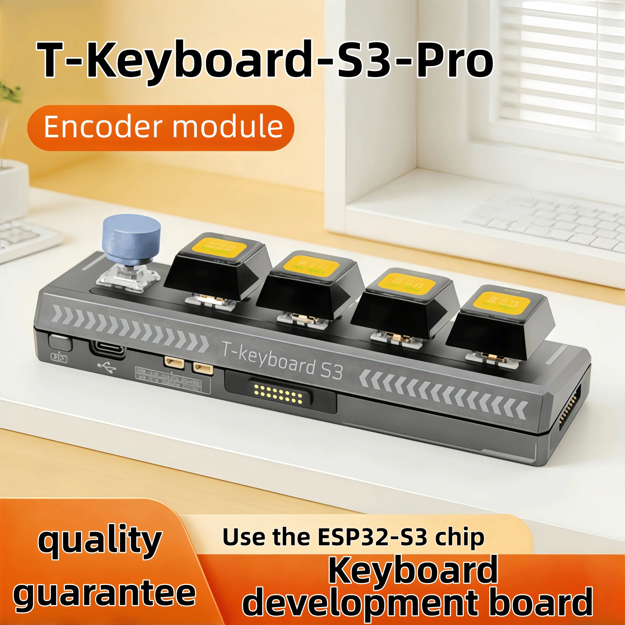 

ЛИЛИГО ® Плата для разработки клавиатуры T-Keyboard-S3-Pro ESP32-S3 с модулем энкодера STM32