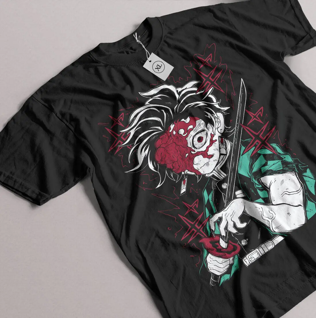 Tanjiro T-Shirt Demon Slayer Kimetsu No Yaiba Nezuko Shirt Zenitsu Anime Shirt