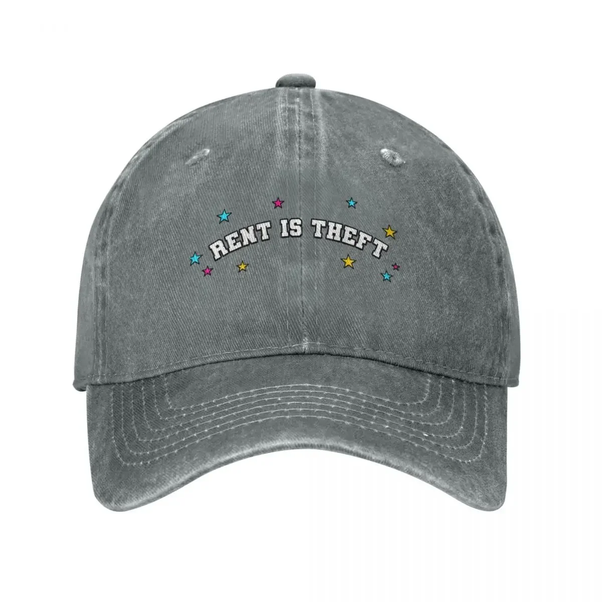 Rent Is Theft - Anti Landlord Baseball Cap Thermal Visor Sun Cap beach hat Hats For Women Men's