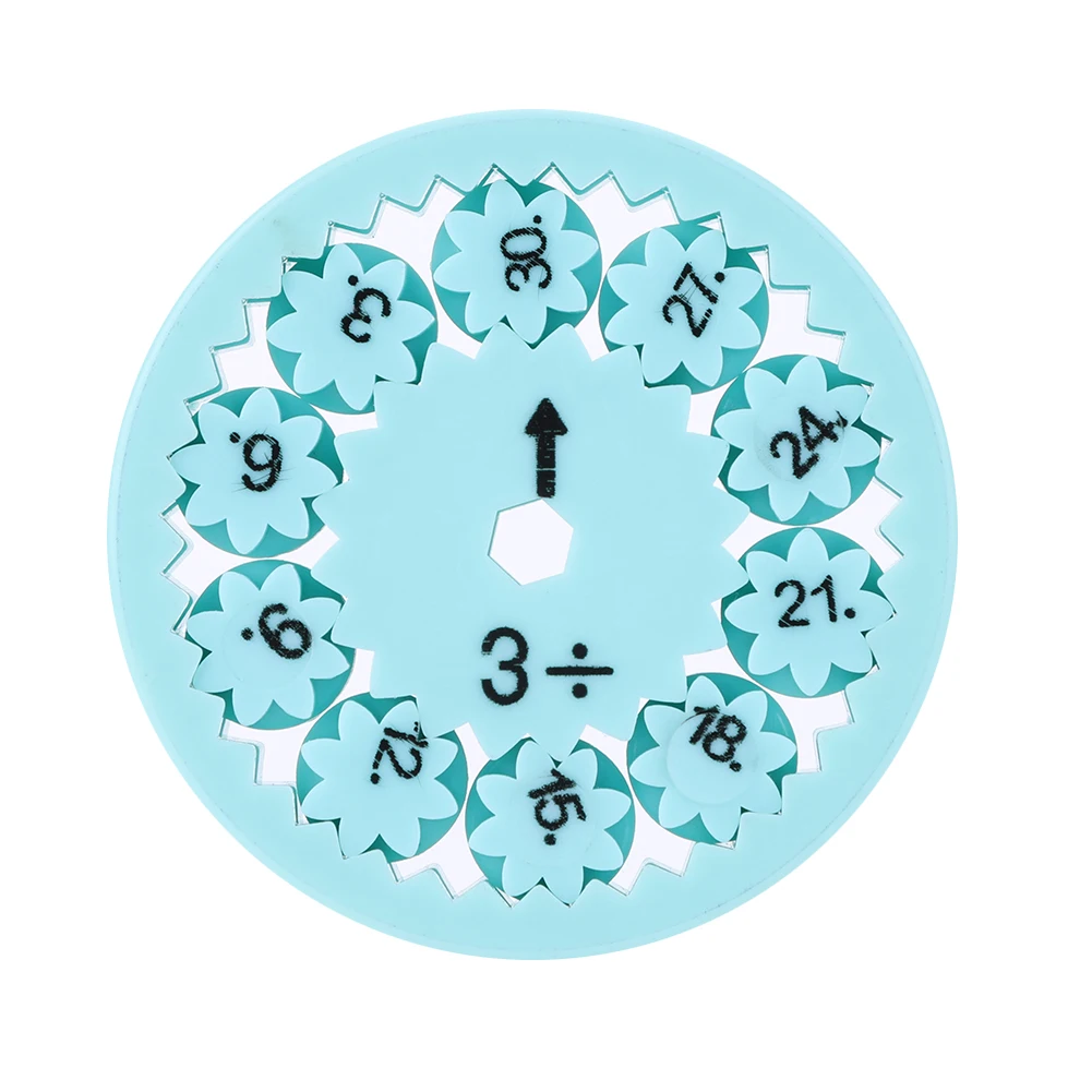 Mathe-Fidget-Spinner, Mathe-Feiten, Fidget-Spinner, Mathe-Lern- und Bildungsspielzeug, pädagogisches Spinnspielzeug für alle Stimmer