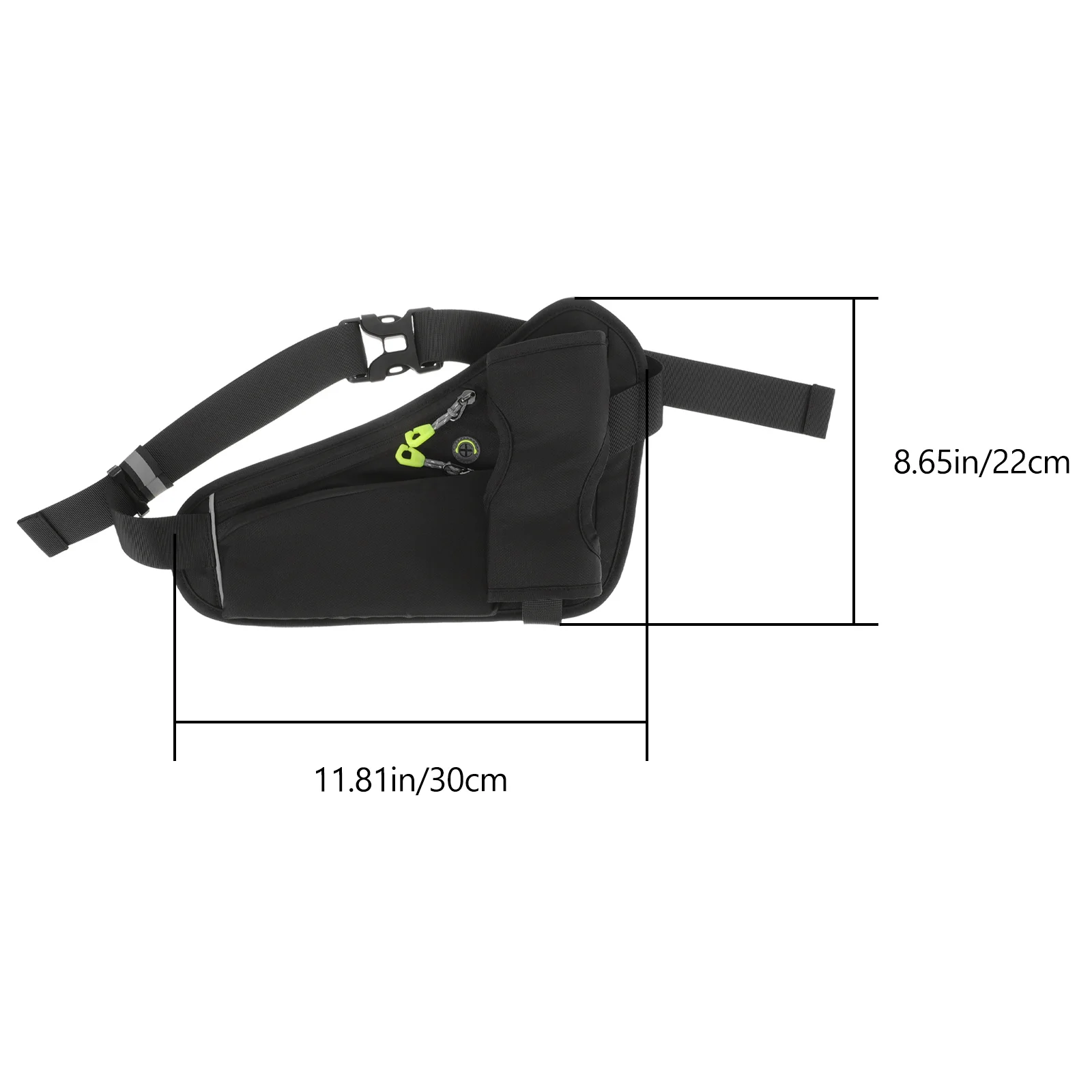 Waterproof Phone Bag Durable Hiking Fanny Pack Adjustable Strap Water Bottle Holder Running Waist Pack Travel Sports