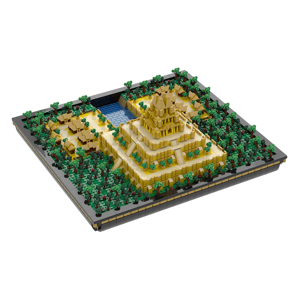 

Gobricks MOC Modular El Dorado Microbuild Building Blocks Model El Dorado Microbuild Architecture Street View Bricks Toys Gifts