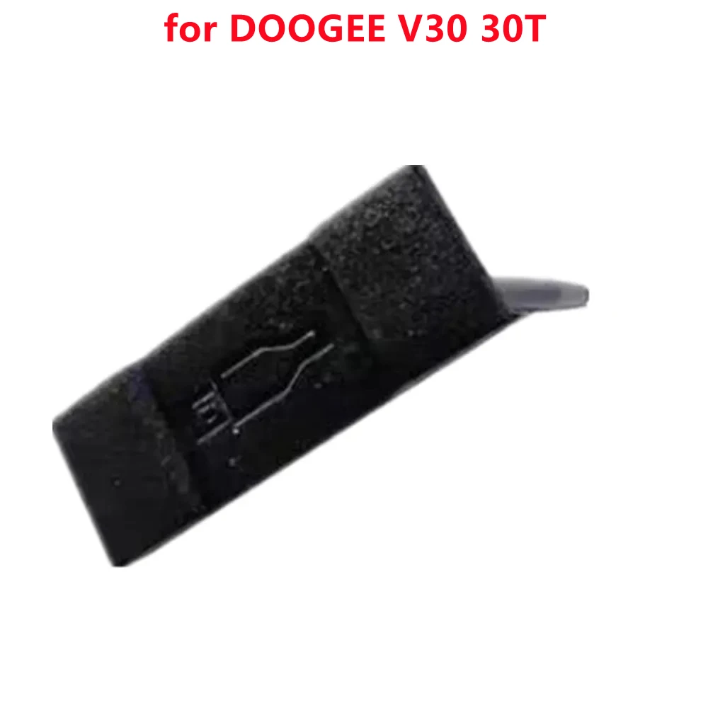 Oryginał dla DOOGEE V30 30T telefon komórkowy odporna na kurz wtyczka typu C pokrywa portu ładowania wtyczka przeciwpyłowa części zamienne