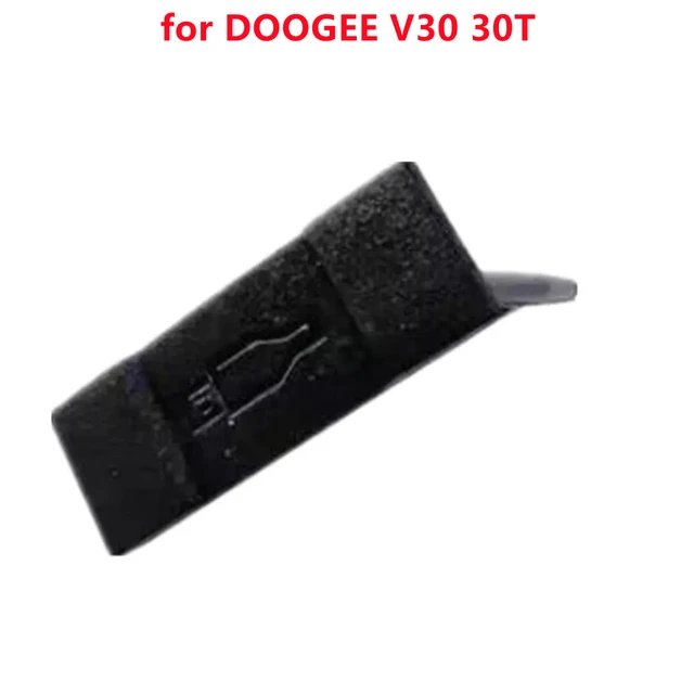 Oryginał dla DOOGEE V30 30T telefon komórkowy odporna na kurz wtyczka typu C pokrywa portu ładowania wtyczka przeciwpyłowa części zamienne