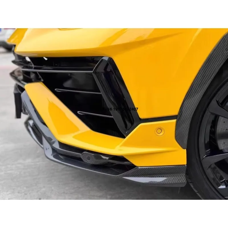Body Parts Kit Carbon Fiber Wide Body with Front Bumper & Side Skirt Enhancement for Urus Upgrade Performante