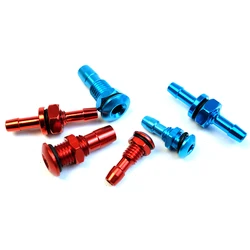 1 Piece M6/ M8 Water Nozzle Aluminum Drain Outlet Nozzle Water Cooling Nipple Faucet for RC Jet Boats DIY Connecting Accessories