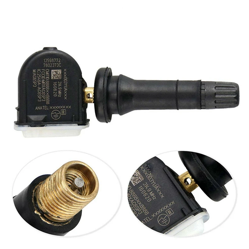 4Pcs Automotive Equipment Tire Pressure Monitoring Sensor Tpms For Gm 13589597 13598771