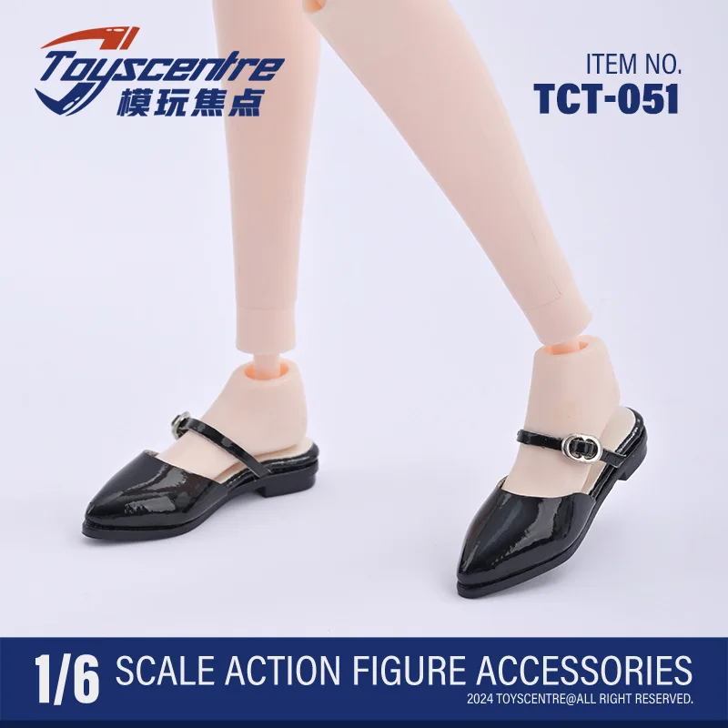 TCT-051 1/6 Weibliche Soldat Schuhe Modische Sandalen Hausschuhe Spitz Wohnungen 12 zoll Action Figur Körper Modell Spielzeug