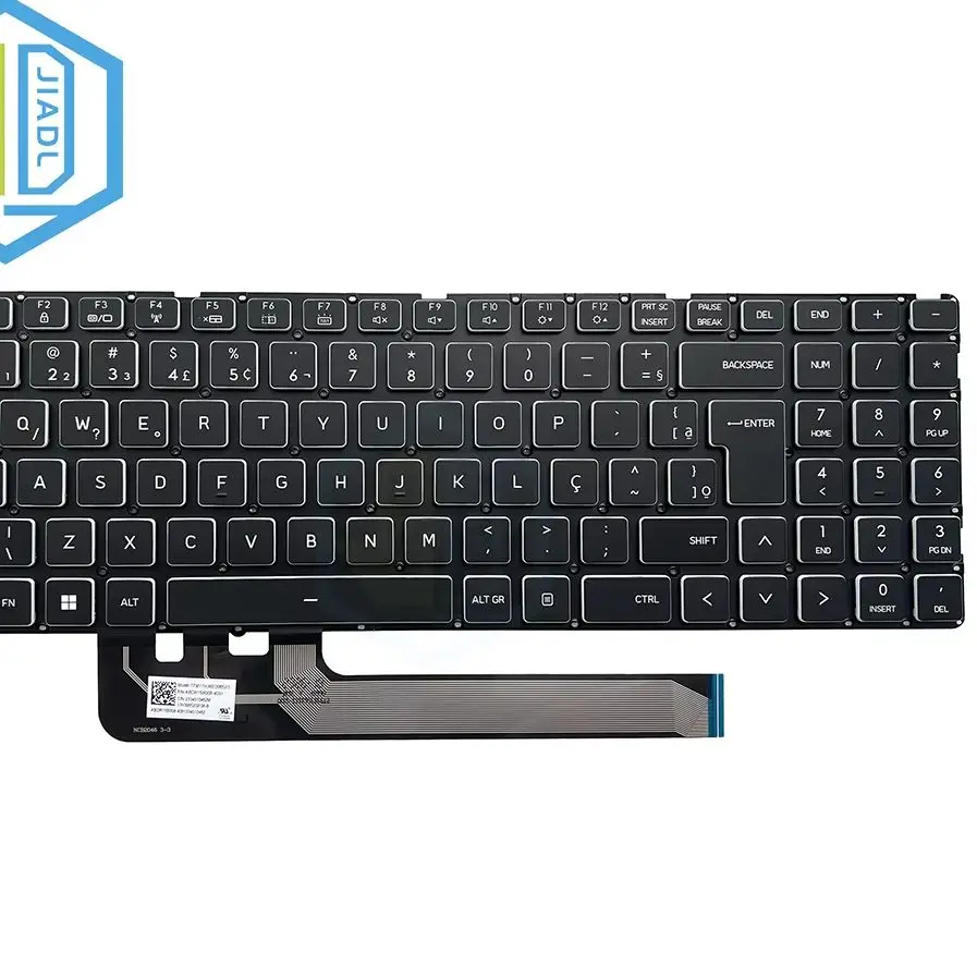 PT-BR Brasil Teclado retroiluminado brasileiro para MECHREVO Z3 Air Pro Z2 Air-s GM5TGEO Z2 Z3 A62 Avell A62 GWTN156-2 Recém