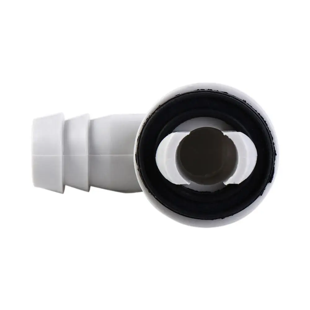 Plastic Air Conditioner Ac External Unit Drain Hose Connector Elbow Fitting With Rubber Ring AC Drain Pipe Connector Air Tool