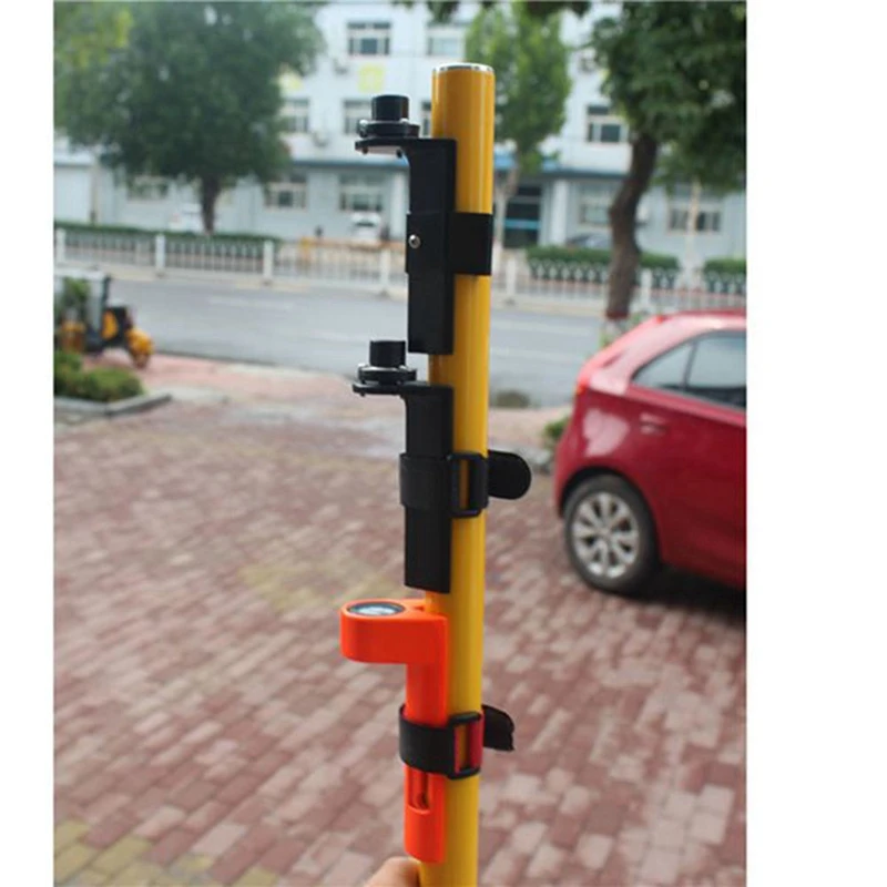 1 Piece Adjustable Grade Rod Level Special Horizontal Bubble Aluminum For Tower Ruler, Right Angle 90 Degree Level