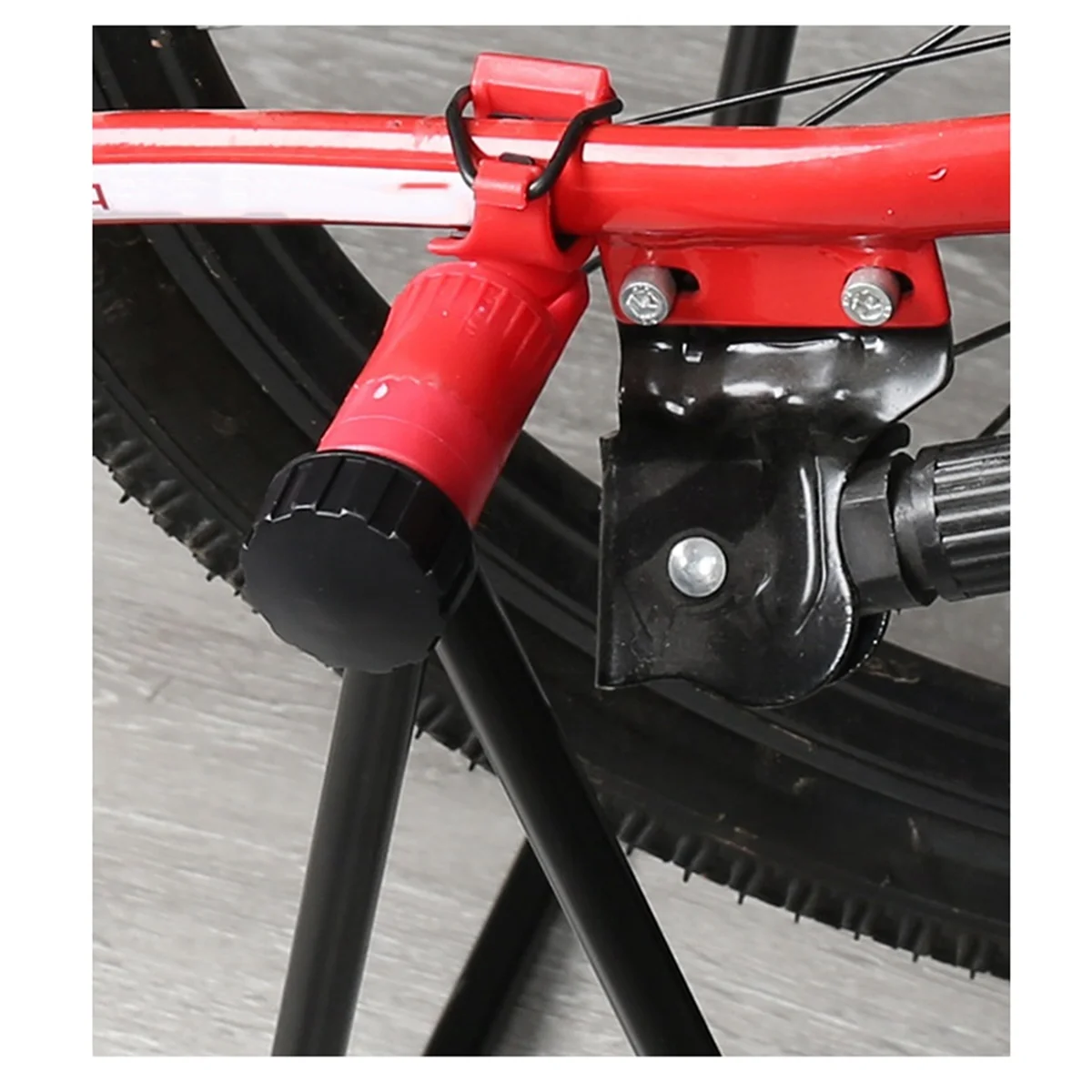 M04K Mountain Bike Triangle Vertical Parking Rack Road Bike U-Shaped Repair Rack Folding Repair Rack Cycling Equipment