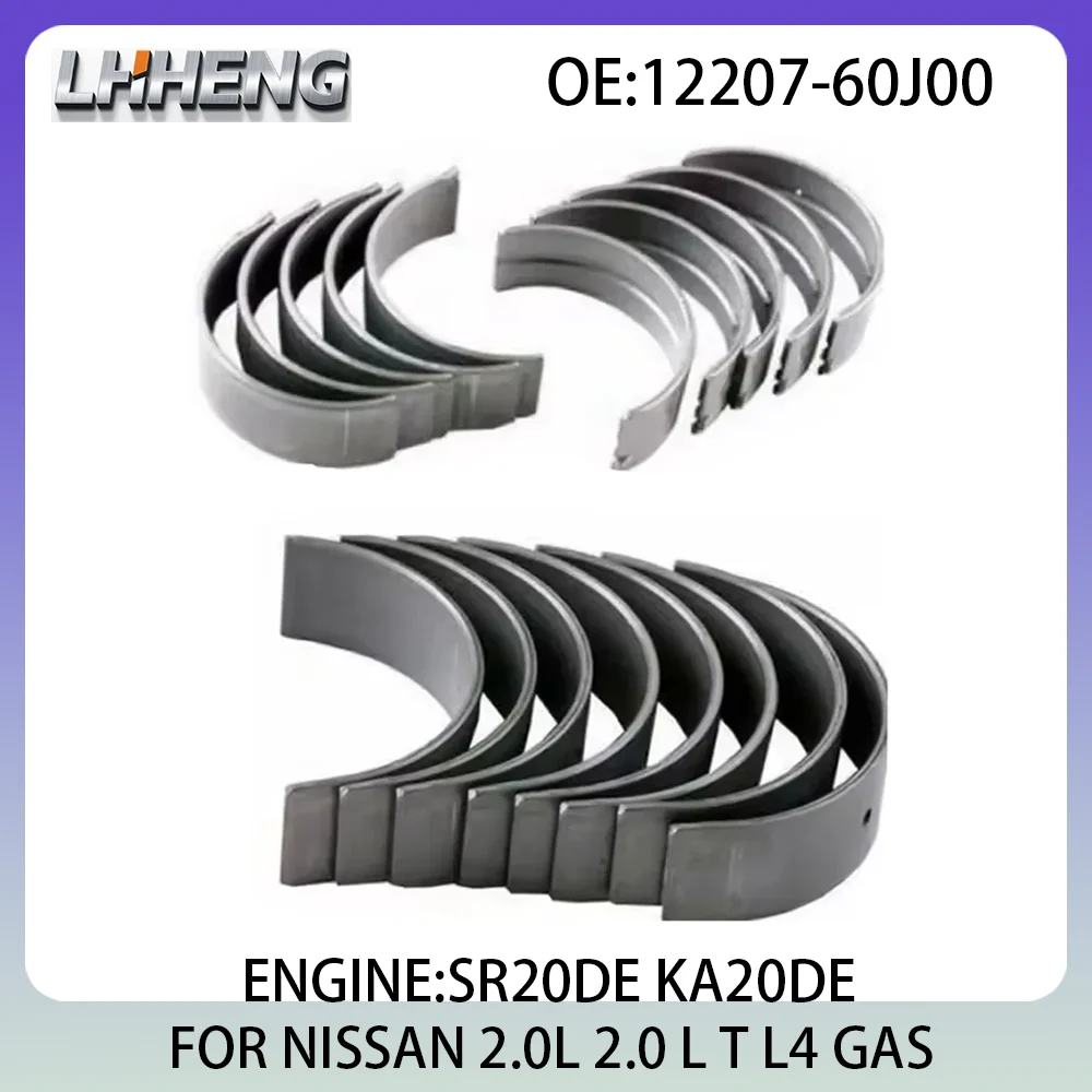 

Engine Main & Rod Bearings Kit FOR NISSAN 100NX 200SX ALMERA ALTRA AVENIR BLUEBIRD NAVARA 2.0L 2.0 L T 90-05 12207-60J00 SR20DE