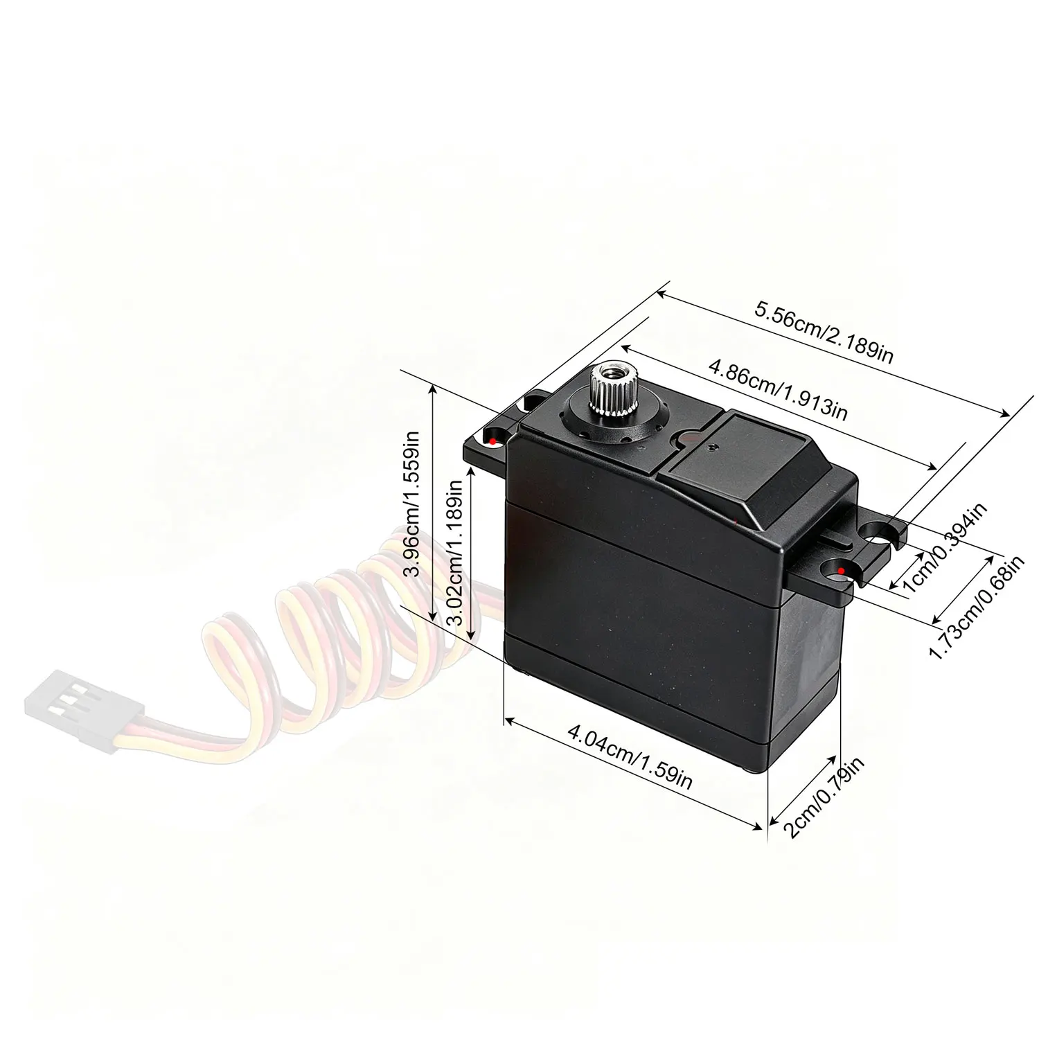 High Torque 25T Digital RC Servo Metal Gear 9‑15kg.cm 4.8V‑6V For MJX 10303 10304 10306 14207 14208 RC Truck Steering Part