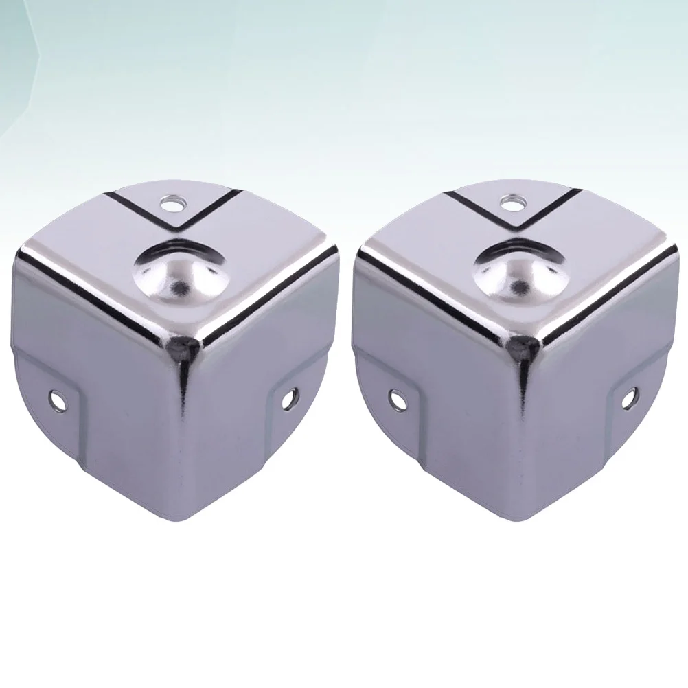 4 قطع من واقي الزوايا من الفولاذ المقاوم للصدأ، تصميم خارجي ريترو فريد من نوعه لتزيين الأثاث، استخدم حماية عمر الخدمة الطويلة و #3