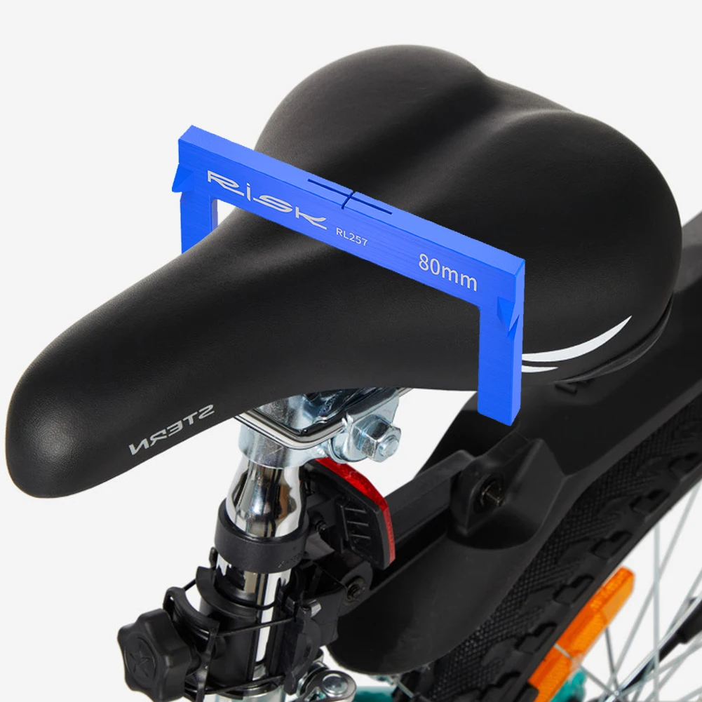 

MTB Road Bike Seat Cushion Height Measuring Tool Saddle Positioning Tools Bike Seat Height Measuring Tool for Mountain Road Bike