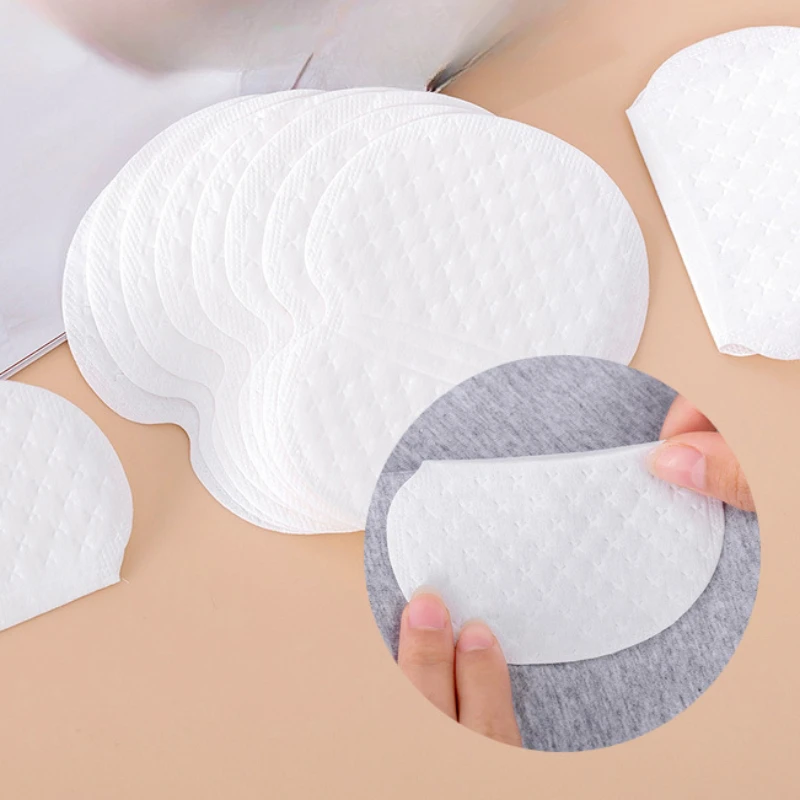 10pcs Unisex Sweat Pads Ultra-thin Breathable Disposable Underarm Sweat Absorbing Patch Antiperspirants Absorb Sweat Shield Pads