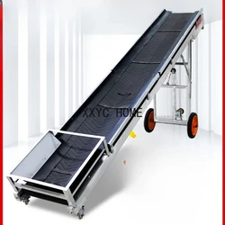 Conveyor Belt Small Conveyor Folding Conveyor Belt Lifting Loading Unloading Artifact