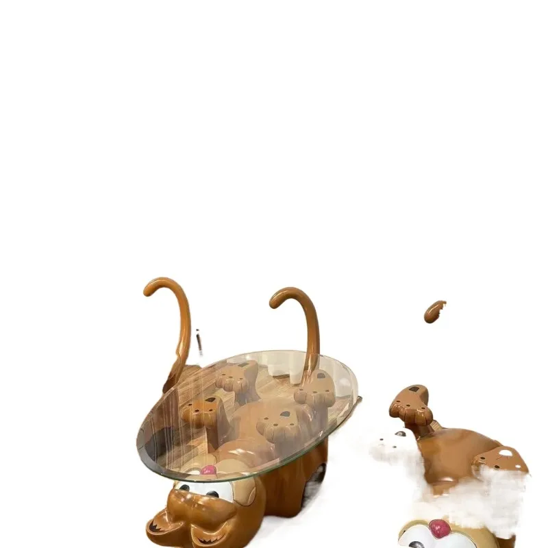 

Cream ins Garfield coffee table sofa