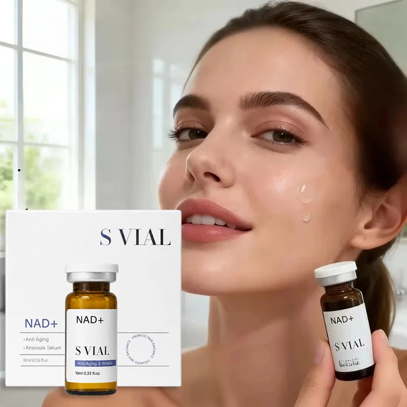 NAD Retinol Ampoule Serum 10ml Moisturize Hydrate Facial Essence Firming Skin Improve Skin Elasticity Daily Portable Face Care
